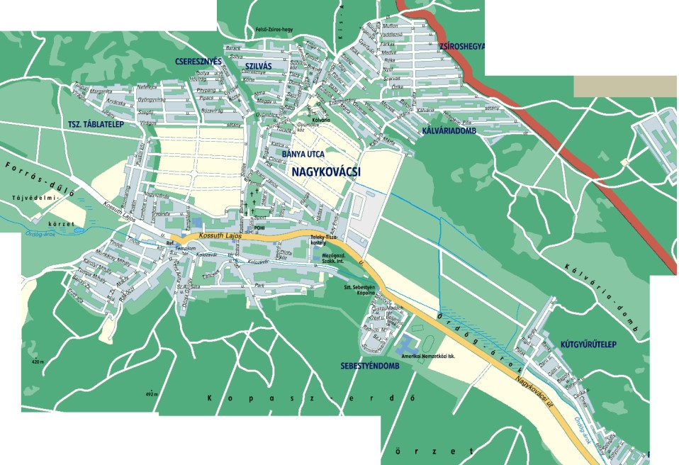 nagykovácsi térkép Kedves Érdeklődő nagykovácsi térkép